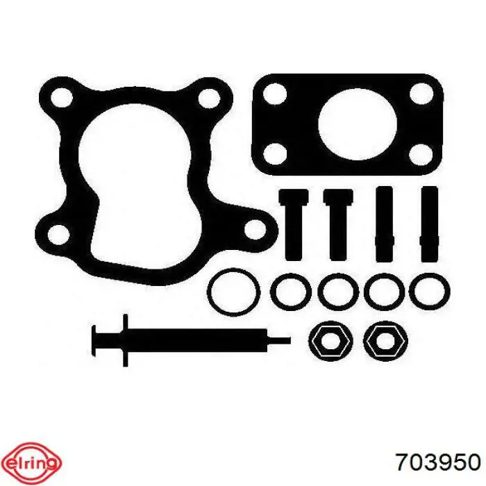  Junta De Turbina, Kit De Montaje para Volkswagen Lupo 6X, 6E