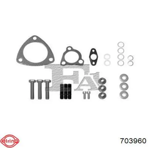 703.960 Elring junta de turbina, kit de montaje