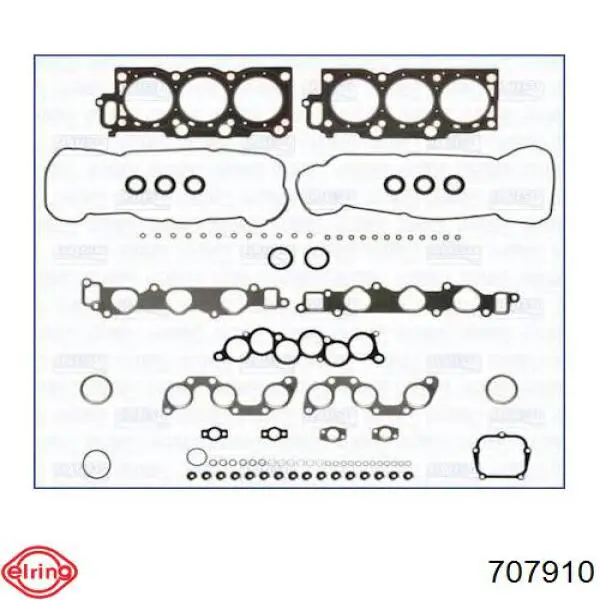  Juego de juntas de motor, completo, superior para Toyota Camry V10