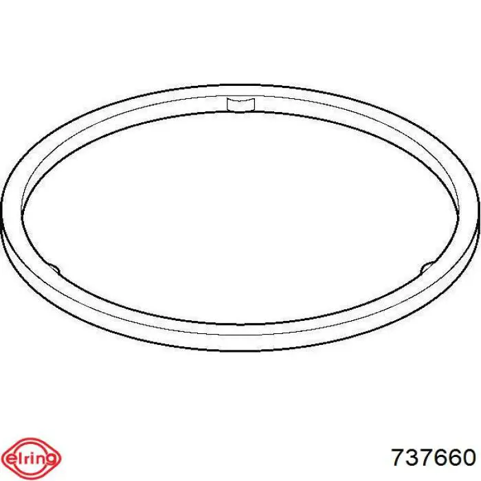737.660 Elring junta, tubo de escape