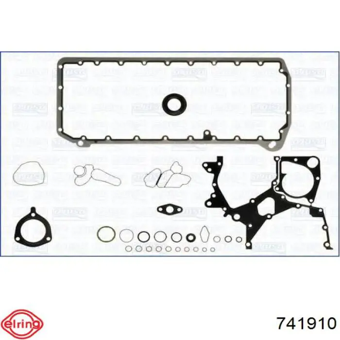  Juego completo de juntas, motor, inferior para BMW 7 F01, F02, F03, F04