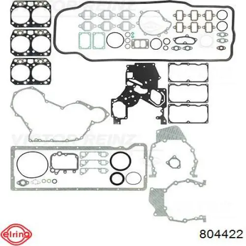  Juego completo de juntas, motor, inferior para MAN TGL 