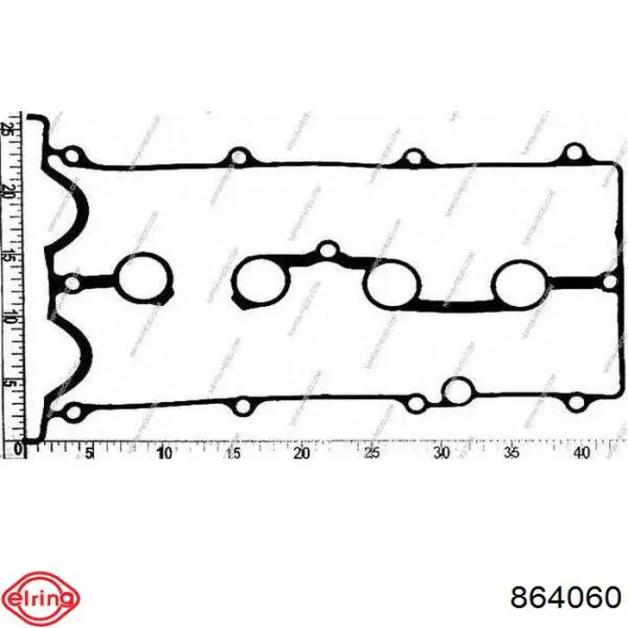 864.060 Elring junta de la tapa de válvulas del motor