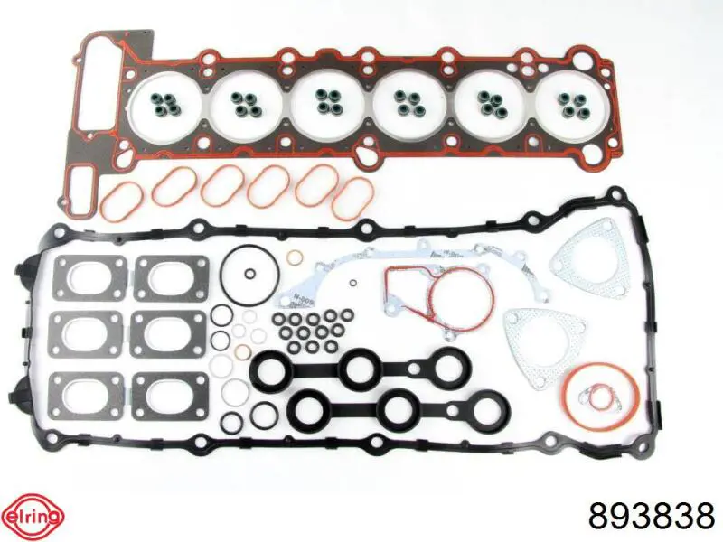 893.838 Elring juego de juntas de motor, completo, superior