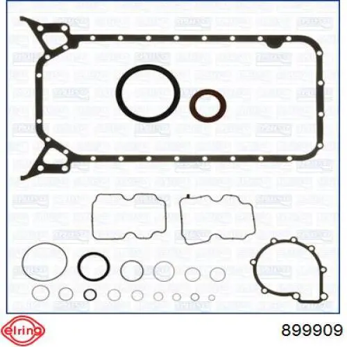 899909 Elring juego completo de juntas, motor, inferior