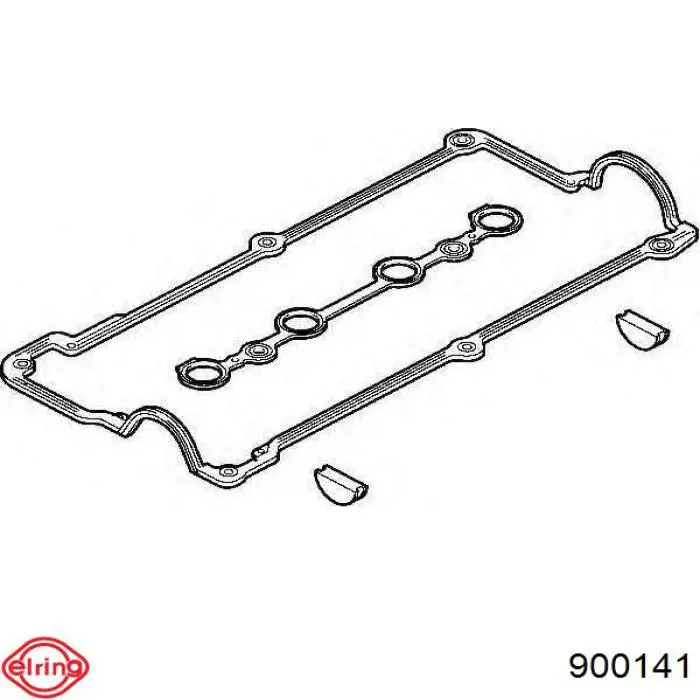 900.141 Elring juego de juntas, tapa de culata de cilindro, anillo de junta