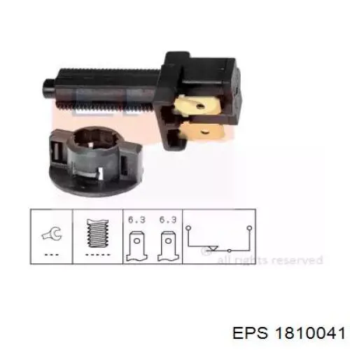  Interruptor Luz De Freno para Ford Scorpio 1 