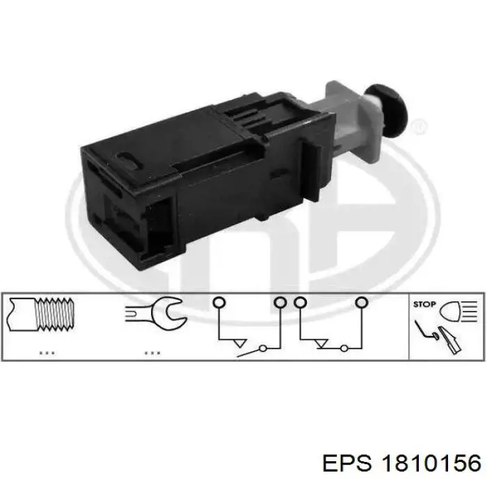 1.810.156 EPS interruptor luz de freno