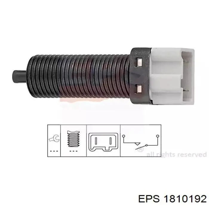 9639888380 Fiat/Alfa/Lancia interruptor luz de freno