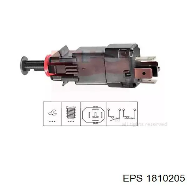 1810205 EPS interruptor luz de freno