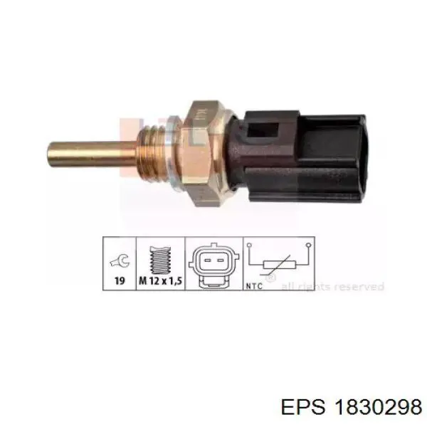 8942230030 Toyota sensor de temperatura del refrigerante