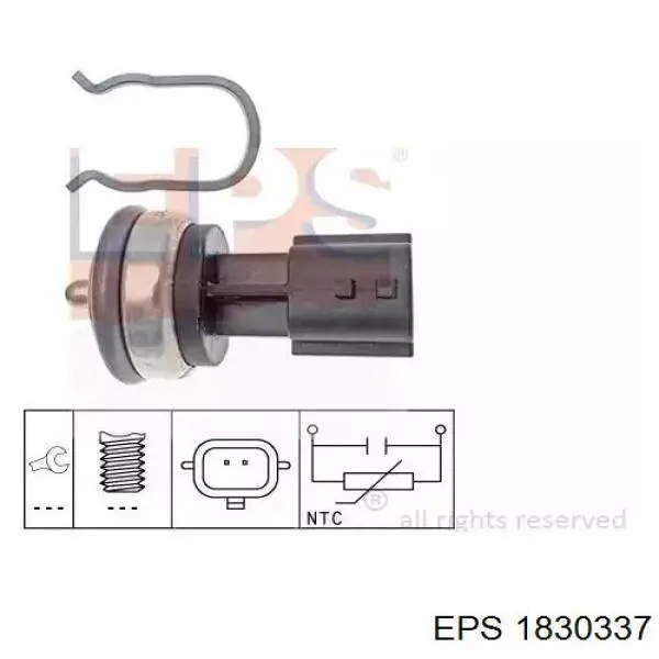 1.830.337 EPS sensor de temperatura del refrigerante