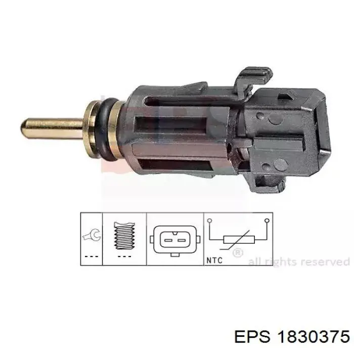 13627823477 Toyota sensor de temperatura del refrigerante