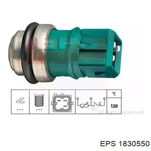 1.830.550 EPS sensor de temperatura del refrigerante