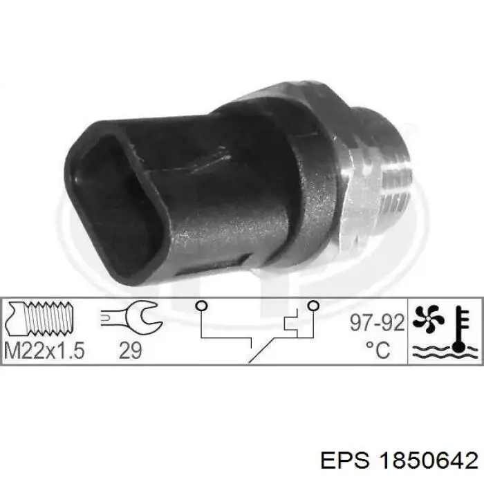 BTS91487 Borg&beck sensor, temperatura del refrigerante (encendido el ventilador del radiador)