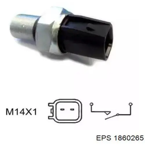 1.860.265 EPS interruptor, piloto de marcha atrás