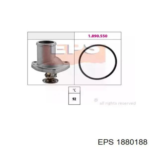 1.880.188 EPS termostato, refrigerante