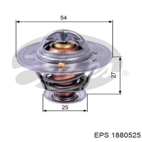 1.880.525 EPS termostato, refrigerante