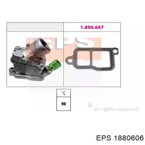 1.880.606 EPS termostato, refrigerante