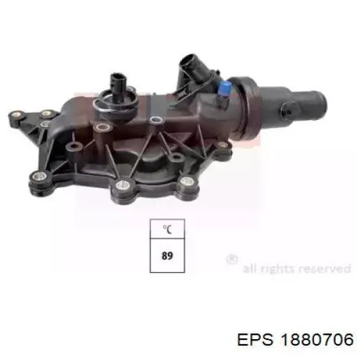1.880.706 EPS caja del termostato