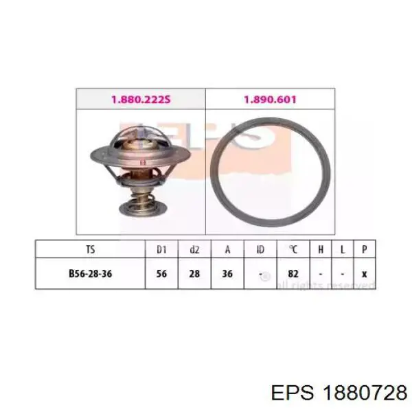 1.880.728 EPS termostato, refrigerante