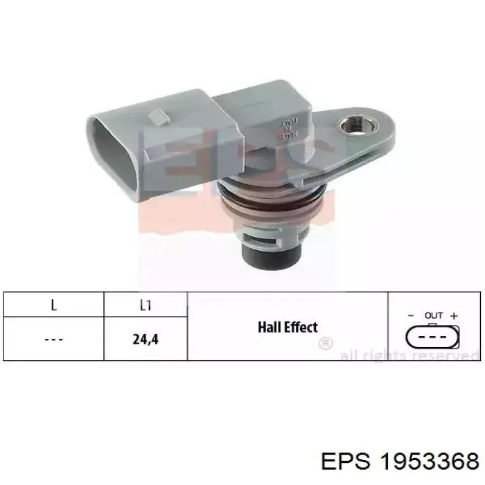 1.953.368 EPS sensor de posición del árbol de levas