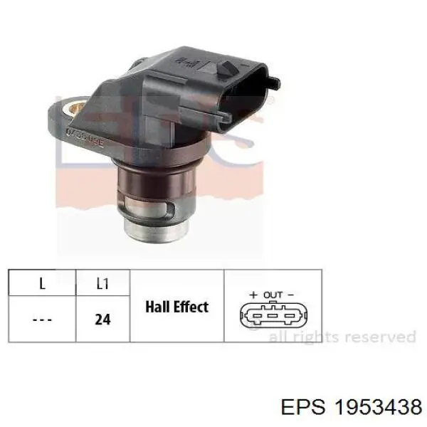 1.953.438 EPS sensor de posición del árbol de levas