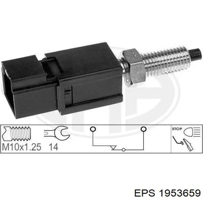 1.953.659 EPS sensor de posición del cigüeñal