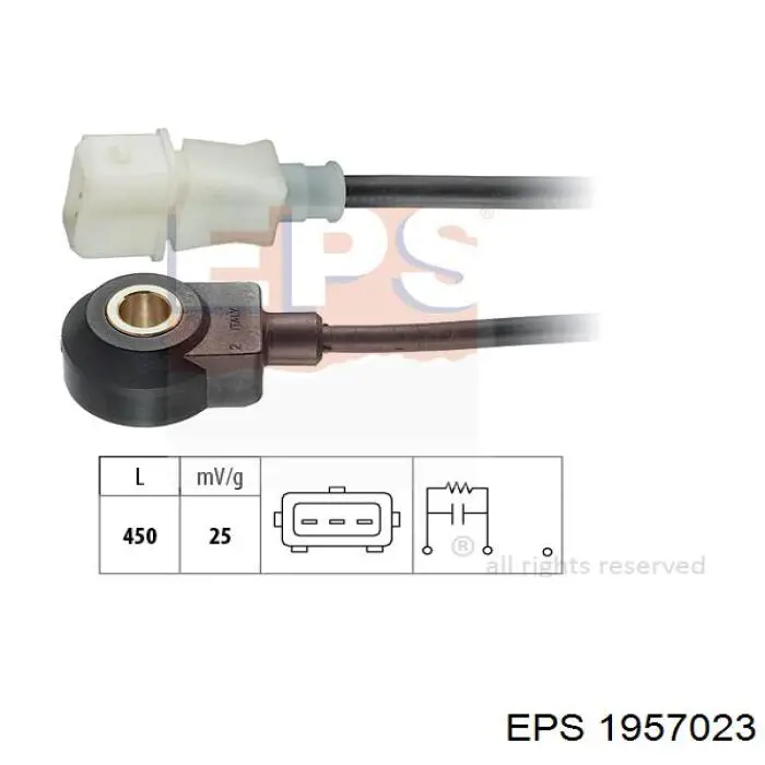 1.957.023 EPS sensor de detonaciones