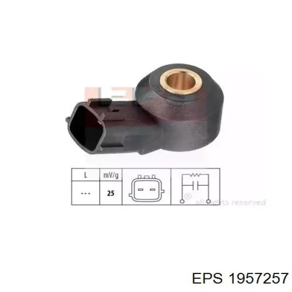 1.957.257 EPS sensor de detonaciones