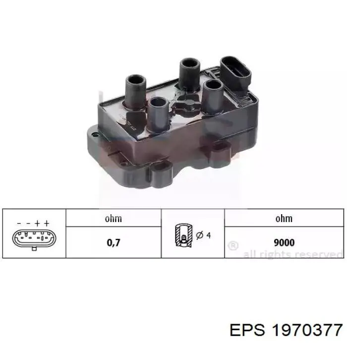 1.970.377 EPS bobina de encendido