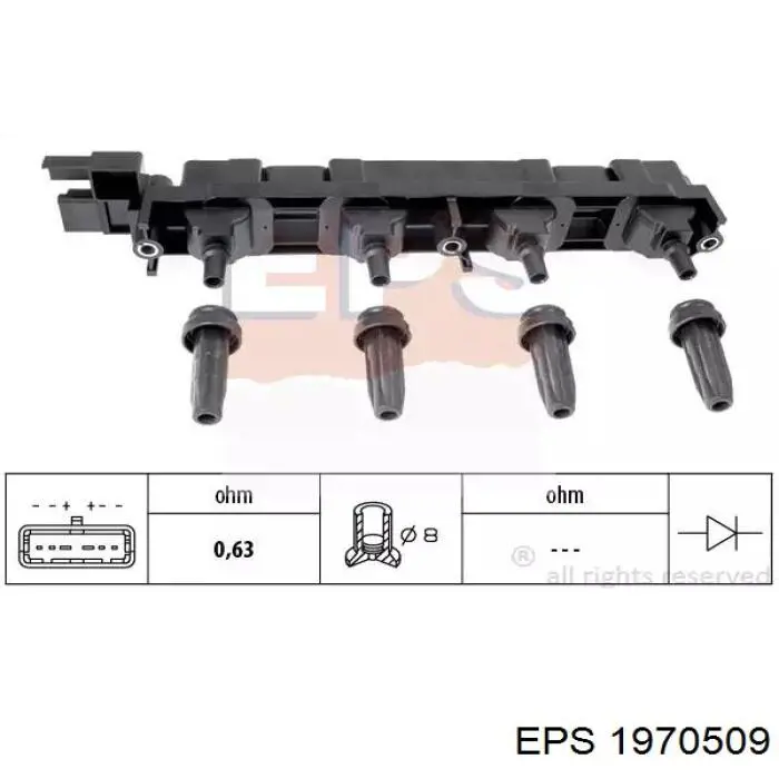 1.970.509 EPS bobina de encendido