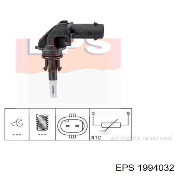  Sensor, temperatura del aire de admisión para BMW 1 F21