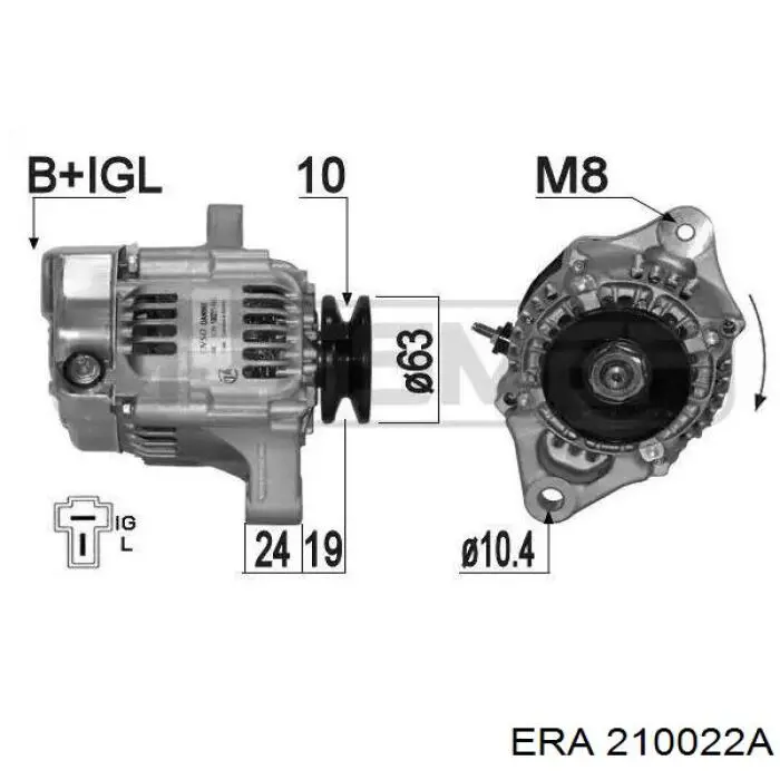 210022A ERA alternador