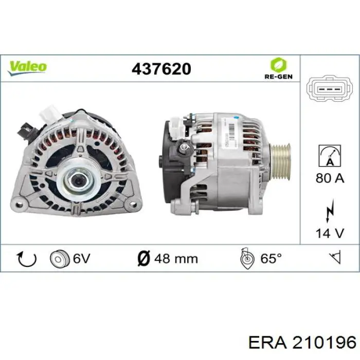 210196 ERA alternador