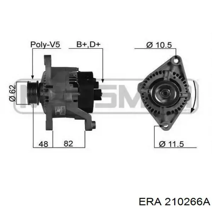 210266A ERA alternador