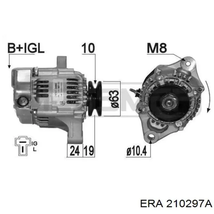 210297A ERA alternador