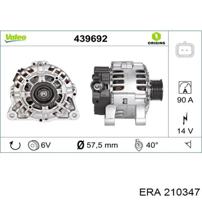 210347 ERA alternador