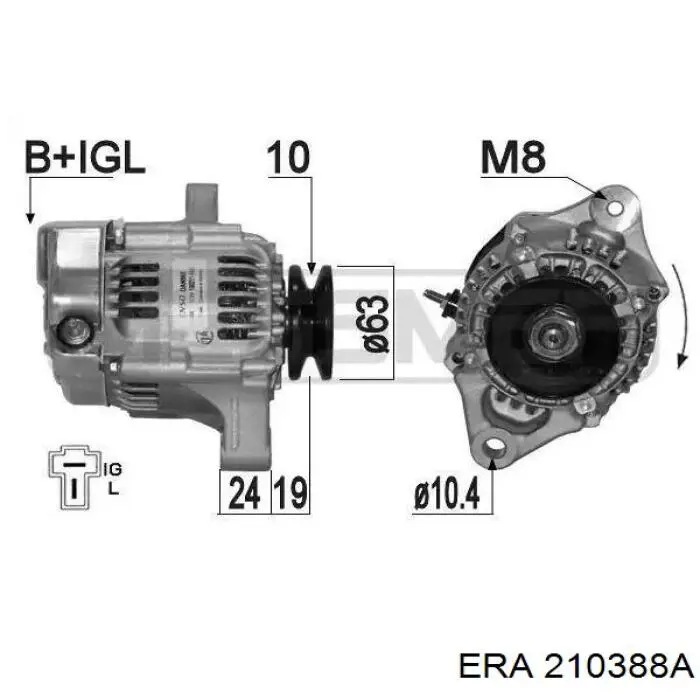 210388A ERA alternador