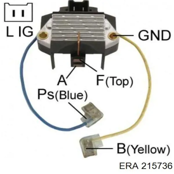 215736 ERA regulador de rele del generador (rele de carga)