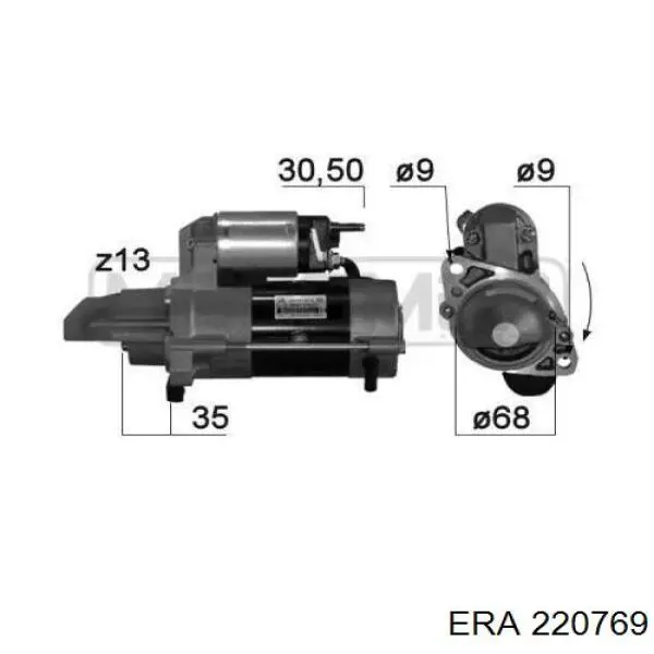 220769 ERA motor de arranque