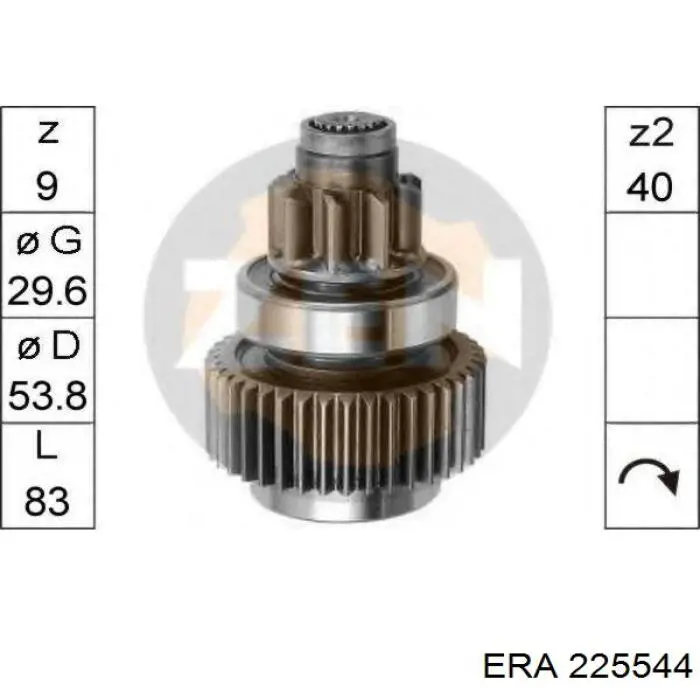 280110B010 Toyota bendix, motor de arranque