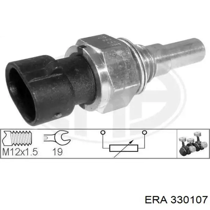 330107 ERA sensor de temperatura del refrigerante