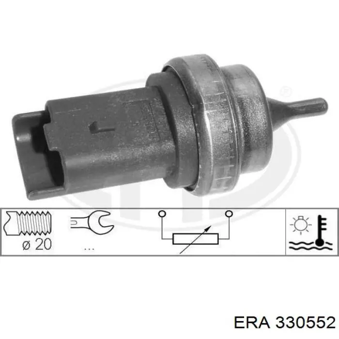 330552 ERA sensor de temperatura del refrigerante