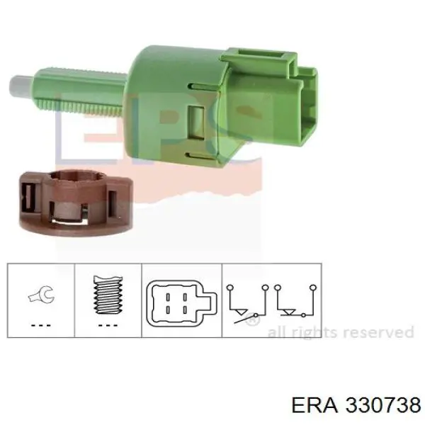 330738 ERA interruptor luz de freno