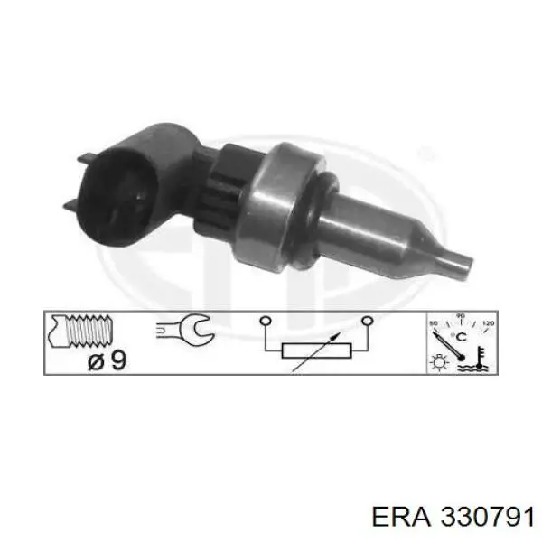 330791 ERA sensor de temperatura del refrigerante