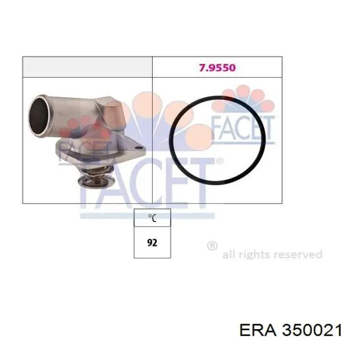 350021 ERA termostato, refrigerante