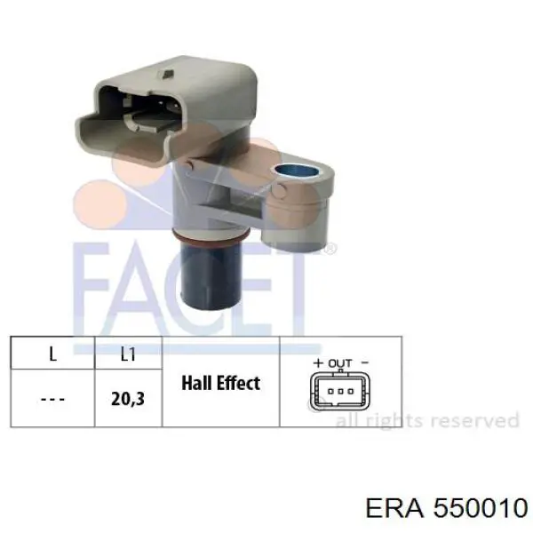 550010 ERA sensor de posición del árbol de levas