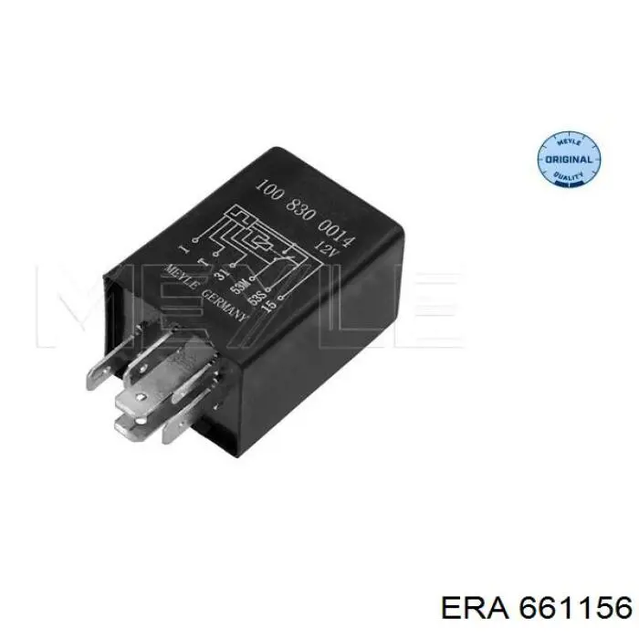 661156 ERA relé de intermitencia del limpiaparabrisas