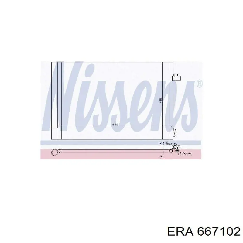 667102 ERA condensador aire acondicionado